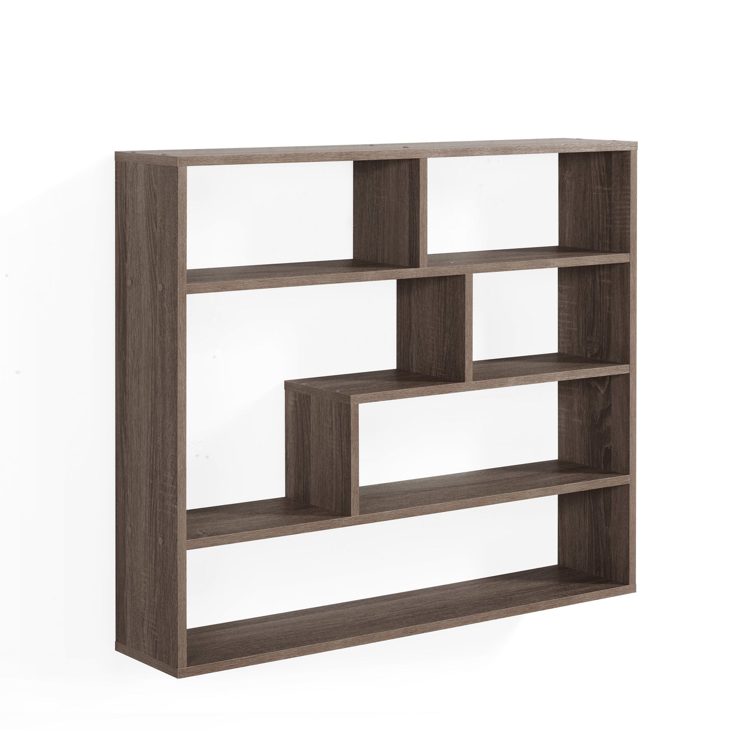 Oak Rectangular Shelf Unit